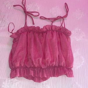 Impeccable Pig Pink tank, Size L